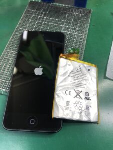 iPodTouchバッテリー交換