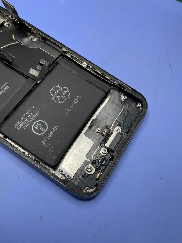 iPhoneX水没修理