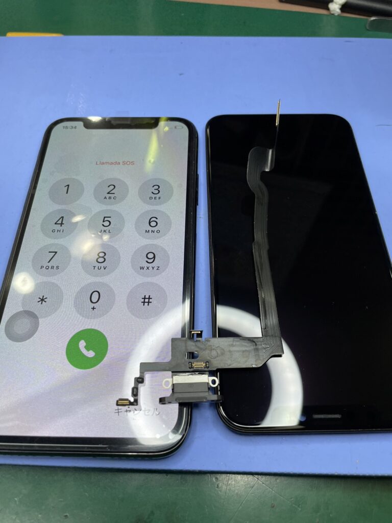 iPhoneX水没修理
